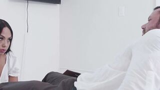 Bianca Bangs's ultimate pleasure from stepdad's pounding