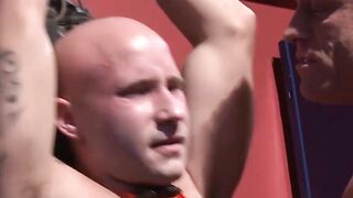 MuscleJockBound.com - Tyler Saint captive to Drake for more torment
