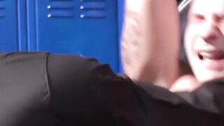 MuscleJockBound.com - Sergeant Tyler Saint collars cop for sadistic play