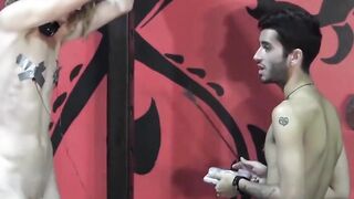BondageBadBoy.com - Ryan Ruckers uses naughty tricks on captive sub