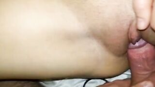 Close Call Creampie med en norsk amatør