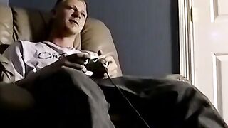 JoeSchmoeXXX.com - Amateur gets blowjob before giving mature gay a mouthful of cum