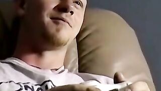 JoeSchmoeXXX.com - Amateur gets blowjob before giving mature gay a mouthful of cum