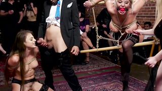 Watch how teen cock whore Gia Derza subjected to unforgettable BDSM
