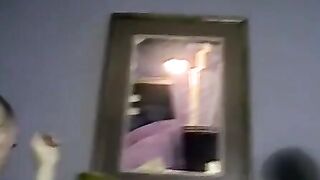 Amateur floods old gay's mouth with salty load