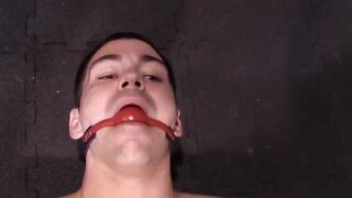 Dire Callahan fingers Brogans ass before fucking with toy