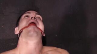 Dire Callahan fingers Brogans ass before fucking with toy