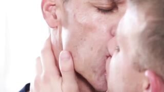 Rodney Steele breeds cute Brandon Wilde doggystyle