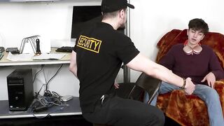 Guard Papi Marcos probes Donovins ass with his rod