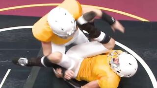 Football Rivals Wrestle Nude After Loss