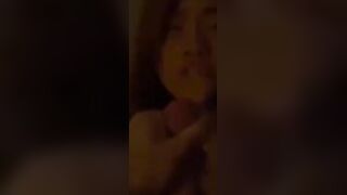 Amateur Asian GF Blowjob and Facial