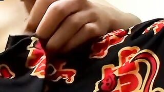 Young amateur fucks fleshlight till loud orgasm