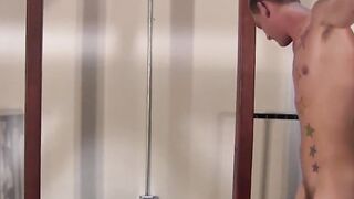 BondageBadBoy.com - Dean endures harsh flogging and muffling his screams