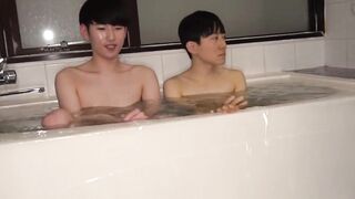 Sleek newbie Uzin gets raw topped and owned by dominant Akira
