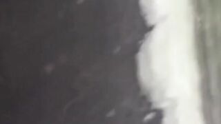 Discreet film of Asian babes rushed bladder relief