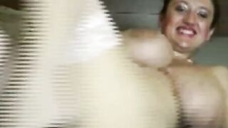 Huge Natural MILF Tits on Webcam