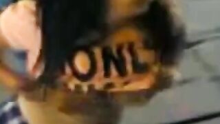 Indonesian Babe's Striptease