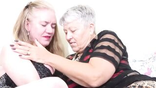 Two Naughty Matures Lily May And Savana In Intimate Lesbian Play