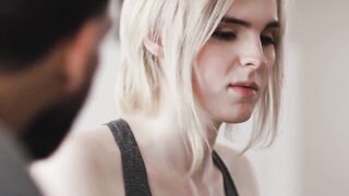 Ella Hollywood lures ex stepdad Ricky Larkin into her TS hole
