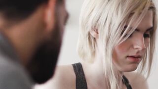 Ella Hollywood lures ex stepdad Ricky Larkin into her TS hole