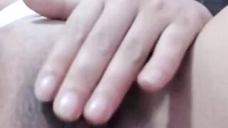 Busty Girl Pleasures Herself on Webcam
