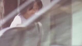 Various Japanese babes caught peeing in public alleys
