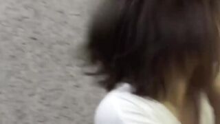 Asian vixen took dare to test pee holding endurance limits