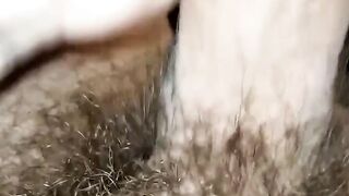 Little Piggys massive cock spews semen after endless pumping