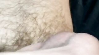Little Piggys massive cock spews semen after endless pumping