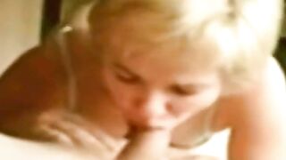 Mature Girl Sucks and Swallows