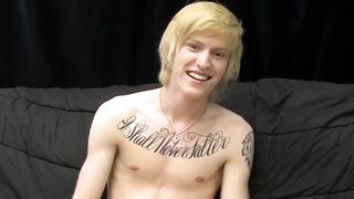 BoyObsession.com - Kinky inked Dustin's passionate and intense solo wanking