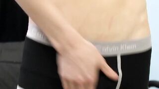 BoyObsession.com - Kinky inked Dustin's passionate and intense solo wanking