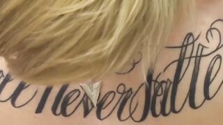 BoyObsession.com - Kinky inked Dustin's passionate and intense solo wanking