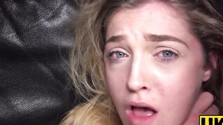 UKSubSluts.com - Teen slut solo masturbates and gets hard fingering