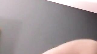 Shy straight jerks thick dick till cum surprise