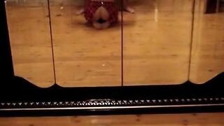 Russian MILF with Big Natural Tits in Homemade POV Blowjob Video