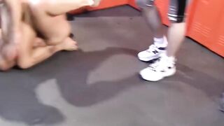 Dire makes Bryan Cole and Drake wrestle naked on floor