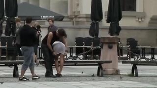 Tina Martinez Bound and Fucked in Public