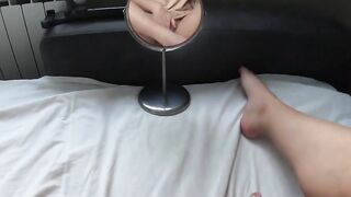 Mirror Masturbation - Teen Girl's POV Solo Session