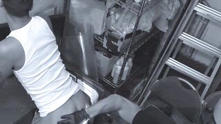 Greg Dixxon fills Apollo Fates holes full of cum