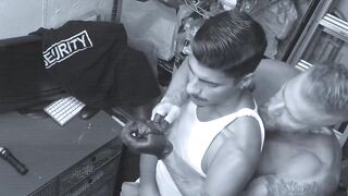 Greg Dixxon fills Apollo Fates holes full of cum