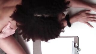 Curly Nia Nixon gets doggy styled by Wrex Oliver