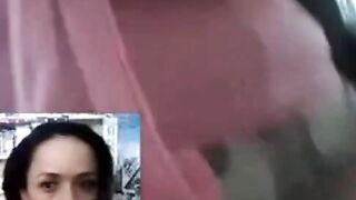 BBW Webcam Model Fingers Herself at Work
