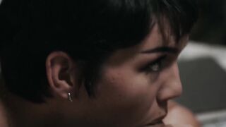 Daisy Taylor catches Pierce Paris jerking then fucks his ass