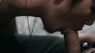Daisy Taylor catches Pierce Paris jerking then fucks his ass