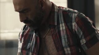 Nick Fitt worships daddy Drew Sebastian with lips and hole