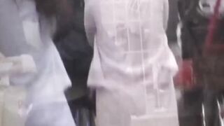 Asian babes caught on cam wearing fishnets and stockings