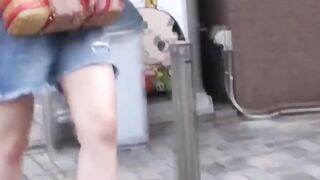 Japanese chicks desperate to pee recorded by a fetishist