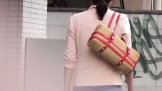 Japanese chicks desperate to pee recorded by a fetishist