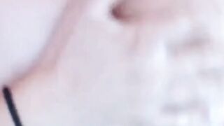 Big-Titted College Girl Plays with Dildo on Webcam